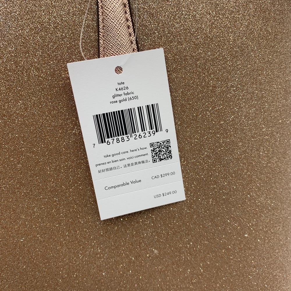 Kate Spade Shimmy Glitter Tote - Picture 8 of 12